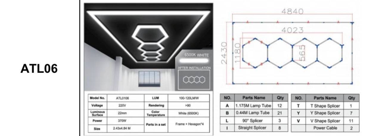 HEX LED Lighting