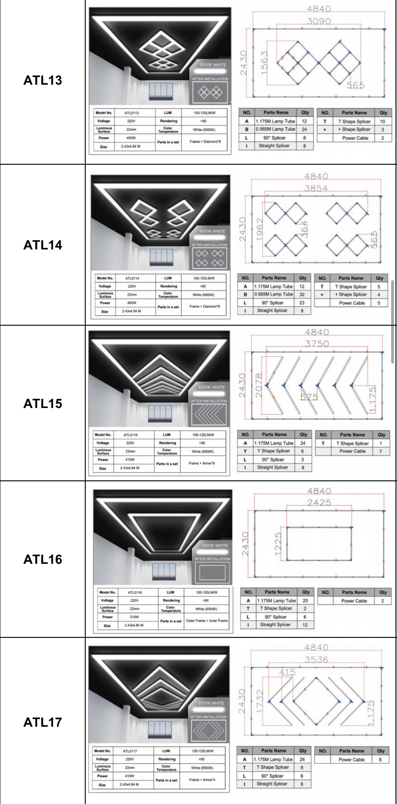 HEX LED Lighting